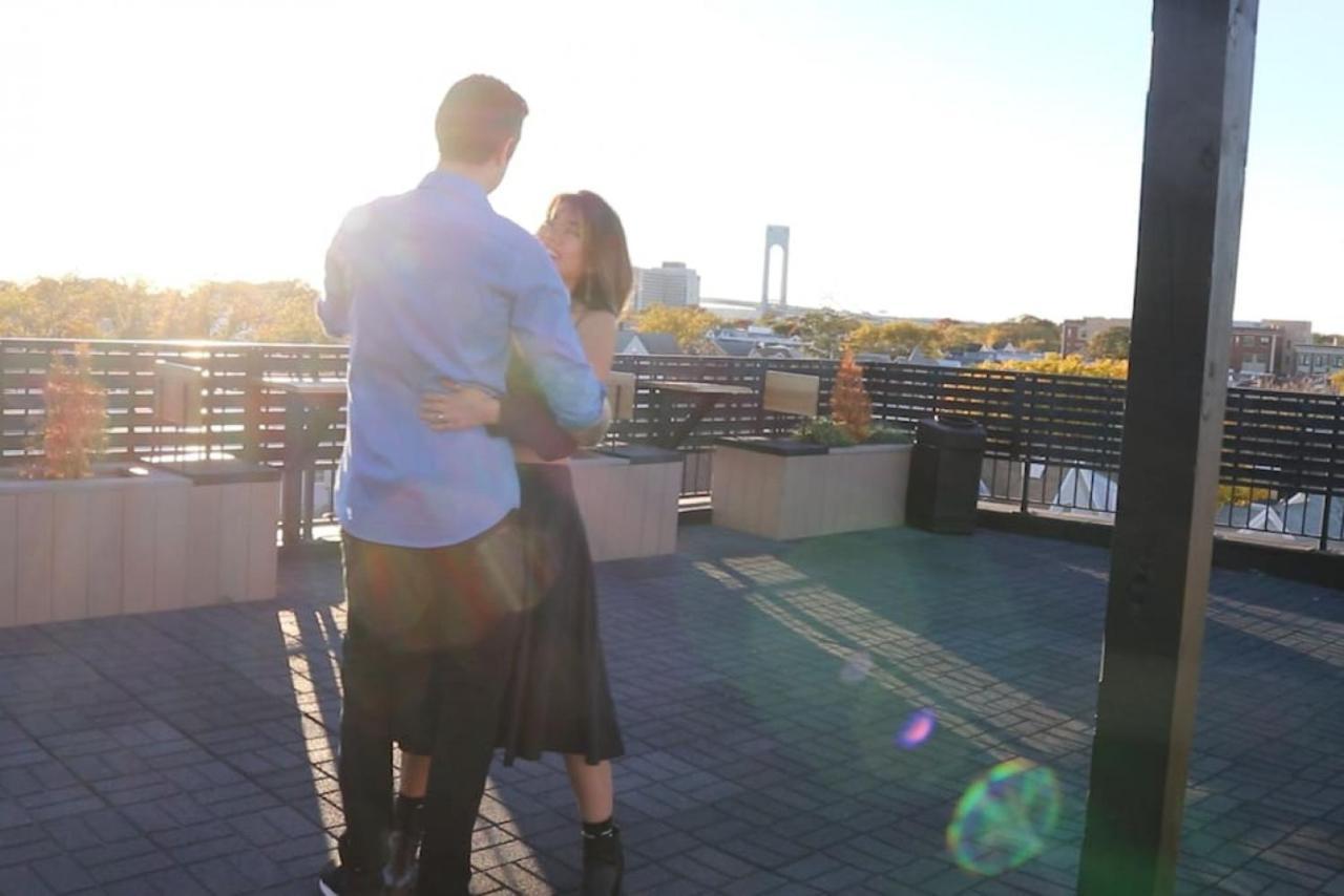 Nyc Skyline Views, Sauna & Rooftop - Romantic Escape At "Brooklyn Bay Lofts" New York Kültér fotó